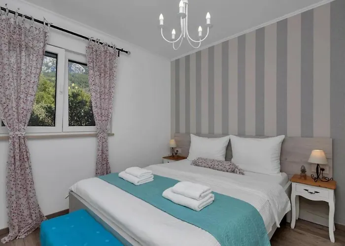 Luxury Meli Luka With Terrace Sea View Макарська